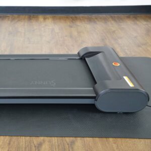 Sunny Health & Fitness Walkstation Slim Flat Treadmill for Under Desk