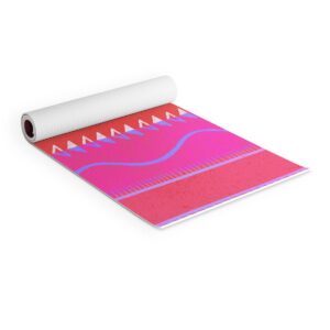 Sunshinecanteen Nayarit Pink (6mm) 24" x 70" Yoga Mat - Society6