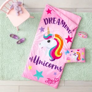 JoJo Siwa Pillow with Eyemask and Slumberbag Set