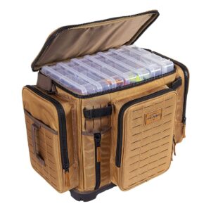 Plano Guide Series 3700 XL Fishing Gear Soft Tackle Box Shoulder Bag & Utility Storage Case Organizer Kit with Waterproof Phone Holder & Magnetic Top