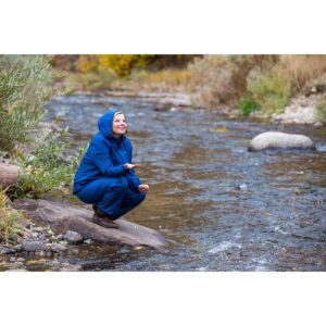 Sierra Designs Adult Packable Rain Set Blue - XL/XXL
