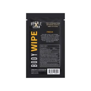 Hustle Clean Body Wipes 10pc