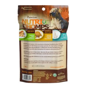 Nutri Chomps Assorted Flavor Mini Twist Dog Treats - 15ct
