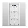 Bodylastics Ultra Anchor Door Attachment with 25 Durable Connectors for Anti Snap Resistance Bands Strength Training on Any Standard Door, White