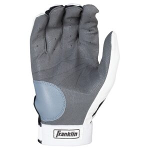 Franklin Sports Digitek Adult Batting Glove - Gray/White/Black Digi (XL)
