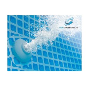 Intex 10ft x 10ft x 30in Pool w/ 10 Foot Round Pool Cover and Filter Cartridge