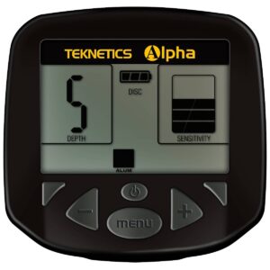 Teknetics Alpha 2000 Metal Detector - Black