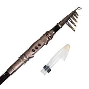 Wakeman Fishing Rod and Reel Combo - Black/Bronze