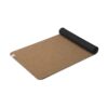 Gaiam 68 Inch Performance Supportive All Natural Cork and TPE Yoga Floor Mat with Superior Cushioning that Retracts Oder and Bacteria