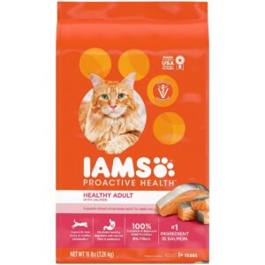 Iams Proactive Health Adult Original with Salmon and Tuna Dry Cat Food - 16lbs