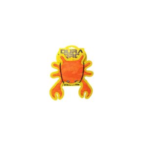 DuraForce Crab Dog Toy - Orange