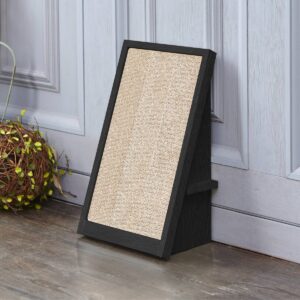 Way Basics Eco Incline Cat Scratcher - Black