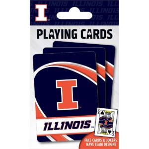 NCAA Illinois Fighting Illini Playing Cards