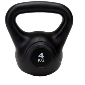 Mind Reader Kettlebell, 4 KG, Black