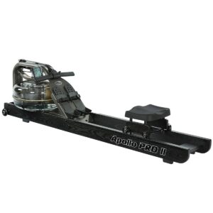 First Degree Fitness Apollo II Reserve AR Indoor Water Rowing Machine, Black