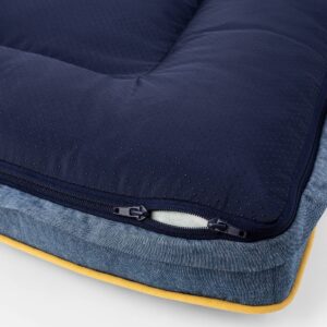 Chambray Denim Mattress Dog Beds - XL - Boots & Barkley™