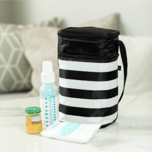 J.L. Childress Six Bottle Cooler - Black Stripe - 30qt