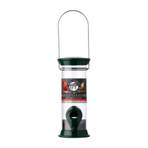 Droll Yankees New Generation 8" Sunflower/Mixed Seed Feeder - Green