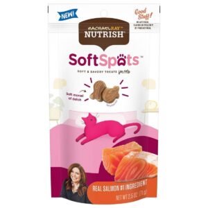 Rachael Ray Nutrish Soft Spots Salmon Cat Treat - 2.2oz