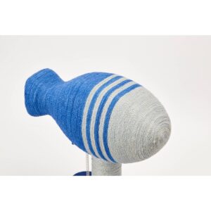 PETKIT Flying Fish Cat Scratcher - White/Blue