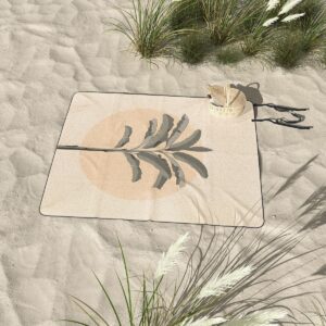 Iveta Abolina Sunrise Tan Picnic Blanket - Deny Designs