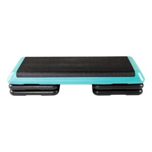 Escalade Sports Original Aerobic Platform Step Deck with Nonslip Comfort Cushion - Black