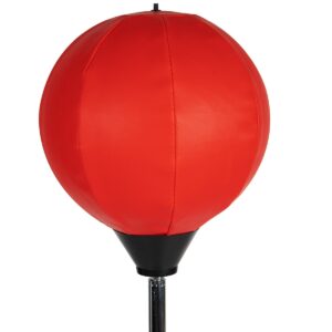 Mind Reader Freestanding Stainless Steel Boxing Ball
