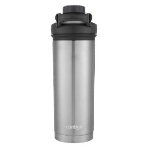 Contigo 24oz Shake and Go Fit Thermalock Hydration Bottle Silver