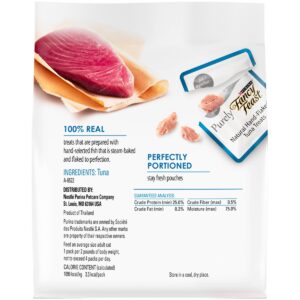 Purina Fancy Feast Purely Hand-Flaked Tuna Meaty Cat Treats - 1.06oz/10ct Pack