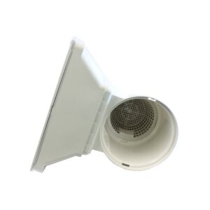 Swimline HydroTools ABS Wide Thru Wall Above Ground Swimming Pool Skimmer Kit
