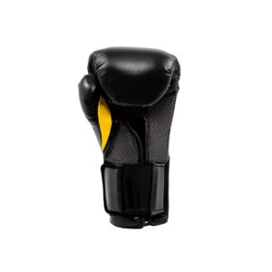 Everlast Pro Style Elite Exercise Workout Training Boxing Gloves for Sparring, Heavy Bag and Mitt Work, Size 14 Ounces, Black