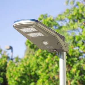 Wagan Solar LED Flood Light 1000 with Remote Control - Gray