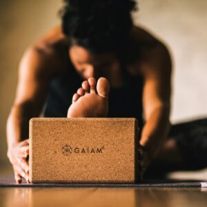 Gaiam Cork Yoga Brick