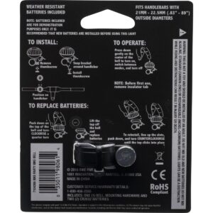 Bike Party LED Disco Bike Bell