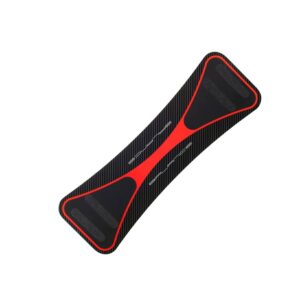 Carrom 300 Pound Capacity Exercise Balance Board with Anti Skid Strips, Red