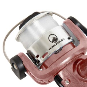 Wakeman Fishing Rod and Reel Combo - Pink