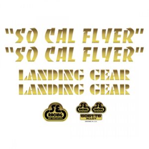 Se Bikes Socal Flyer Decal Set Sticker/Decal