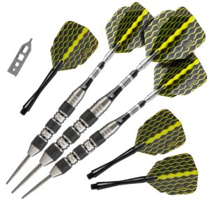 Viper The Freak Steel Tip Darts Knurled and Shark Fin Barrel - 22gms