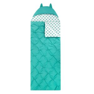 Twin XL Nicki Sleeping Bag Aqua - Chic Home Design