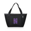 NCAA Northwestern Wildcats Topanga Cooler Tote Bag Black - 19qt