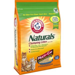 Arm & Hammer Multi-Cat Naturals Cat Litter - 18lbs