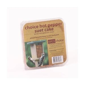 Birds Choice Hot Pepper Suet Cake 11.75oz, Case of 12