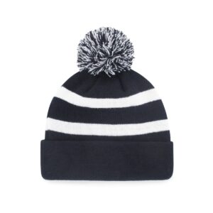 NFL AFC Conference Champs New England Patriots Breakaway Knit Beanie with Pom by Fan Favorite