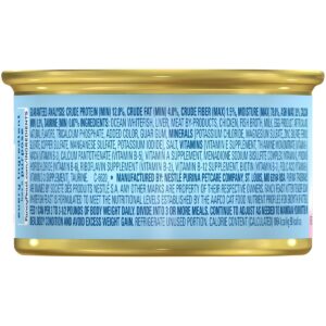 Purina Fancy Feast Classic Paté Gourmet Wet Cat Food Tender Ocean Whitefish Feast Kitten - 3oz