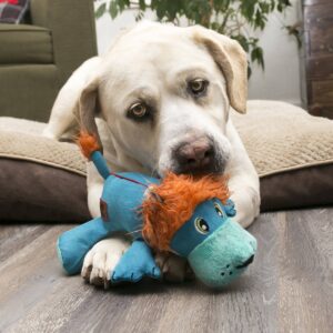 KONG Cozie Ultra Lucky Lion Dog Toy - M