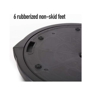 Bosu 72-10850 Home Gym Equipment The Original Balance Trainer 65 cm Diameter, Black and Purple