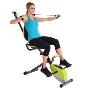 Stamina Wonder Recumbent Exercise Bike - Yellow
