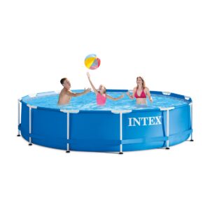 Intex 12' x 30" Metal Frame Above Ground Pool with Filter Pump