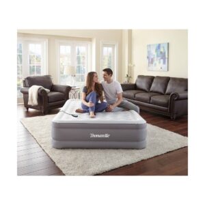 Thomasville Adjusta Comfort 18" Air Mattress with Built-in Pump and Hand Control - Queen
