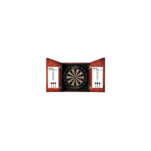 Accudart Union Jack Solid Wood Dartboard Cabinet Set